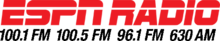 Logo used until 2021 Northeast PA's ESPN Radio logo.png