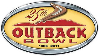 2011 Outback Bowl Annual NCAA football game