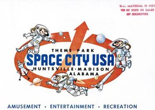 <span class="mw-page-title-main">Space City USA</span> Defunct planned theme park in Alabama