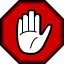 File:Stop hand.svg