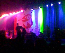 Bands playing at Triple J's Come Together festival in 2005. Triple J Come Together.jpg