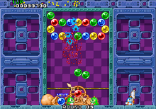 Arcade version screenshot ARC Puzzle Bobble (Bust-a-Move).png