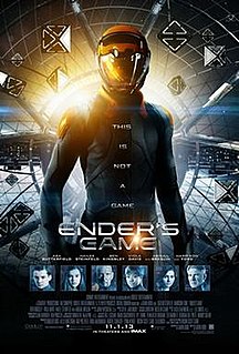 <i>Enders Game</i> (film) 2013 science fiction film directed by Gavin Hood
