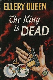 <i>The King Is Dead</i> (novel) novel by Ellery Queen