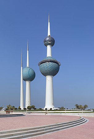 13: Kuwait Towers, by Richard Bartz