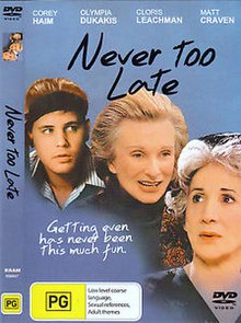 Never Too Late (1997 фильм) DVD мұқабасы.JPG