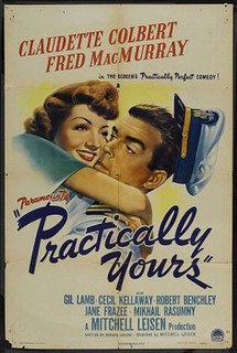 <i>Practically Yours</i> 1944 film by Mitchell Leisen