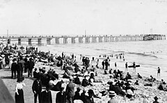 On the beach 1880