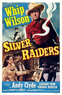 <i>Silver Raiders</i> 1950 film by Wallace Fox