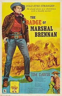 <i>The Badge of Marshal Brennan</i> 1957 American film