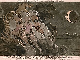 1791 parody of Fuseli's work by James Gillray Wierdsisters parody.jpg