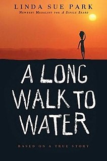 <i>A Long Walk to Water</i> novel by Linda Sue Park