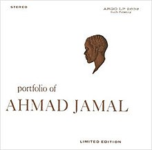 Ahmad Jamal.jpg tomonidan nashr etilgan Portait Of Ahmad Jamal albomi muqovasi