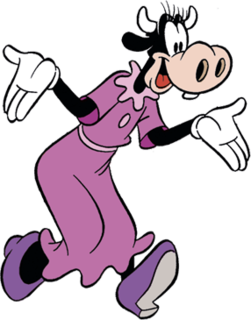 Clarabelle Cow Disney cartoon character