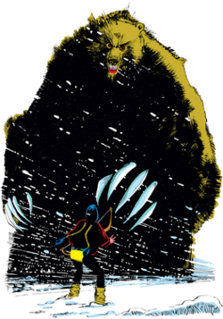Demon Bear (Earth-616) from New Mutants Vol 1 18 001.png