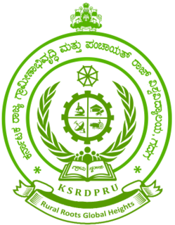 <span class="mw-page-title-main">Karnataka State Rural Development and Panchayat Raj University</span> State university in Karnataka, India