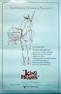 Le Roi de cœur (original French title) King of Hearts