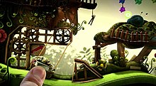 Players can use the touch screen controls to interact directly with the environment. LBP-Vita-Touch-Gameplay.jpg