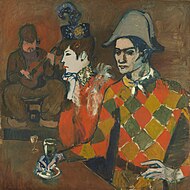 Pablo Picasso, 1905, Au Lapin Agile (At the Lapin Agile), oil on canvas, 99.1 x 100.3 cm, Metropolitan Museum of Art.jpg