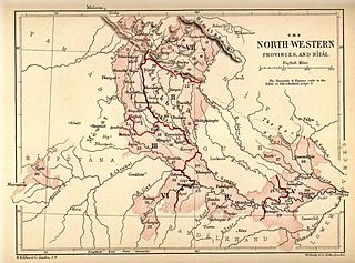 North-Western Provinces administrative region in British India