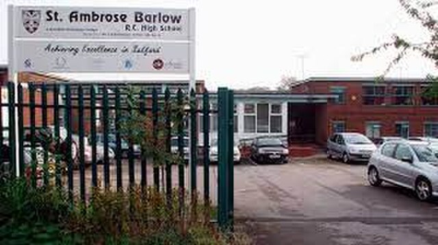 From Series 11 to Series 13 the setting is the former St Ambrose Barlow Roman Catholic High School, in Swinton, Salford.