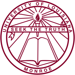 File:University of Louisiana at Monroe seal.svg