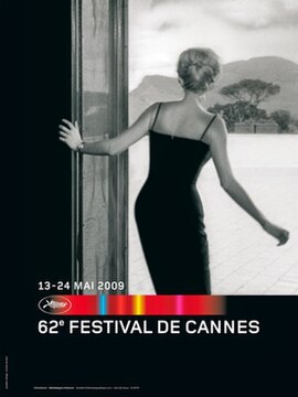 The poster shows a still from the film L'Avventura by Michelangelo Antonioni.