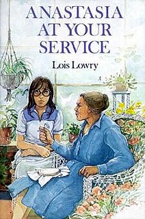 <i>Anastasia at Your Service</i> novel by Lois Lowry