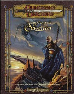 <i>Living Greyhawk Gazetteer</i> campaign setting by Gary Holian