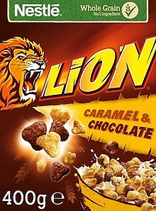 Nestlé Lion - barre chocolatée et caramélisée