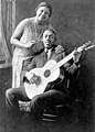 Image 20Sara Martin and Sylvester Weaver (from List of blues musicians)