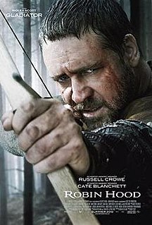 <i>Robin Hood</i> (2010 film) 2010 adventure movie by Ridley Scott