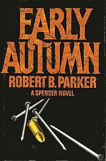 <i>Early Autumn</i> (Parker novel) Book by Robert B. Parker