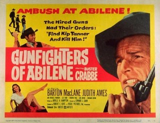 <i>Gunfighters of Abilene</i> 1960 film by Edward L. Cahn