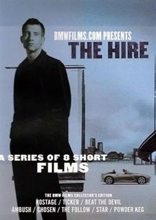 <i>The Hire</i> Series of eight short films about BMW automobiles