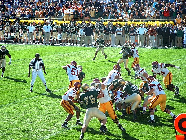 USC vs Notre Dame at Notre Dame Stadium