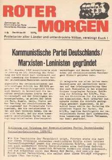 Communist Party of Germany/Marxists–Leninists communist party