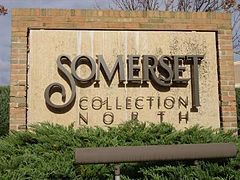 Somerset Collection North sign