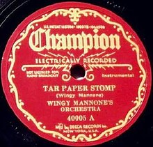 Tar Paper Stomp Champion 1935 Wingy Manone.jpg