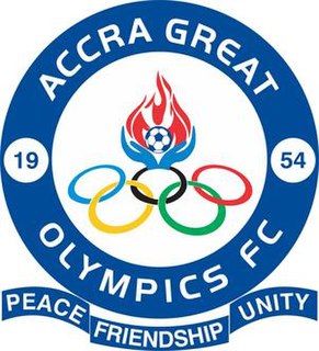 Accra Great Olympics F.C. Football team in Ghana