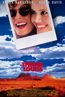 <i>Thelma & Louise</i> 1991 drama movie directed by Ridley Scott