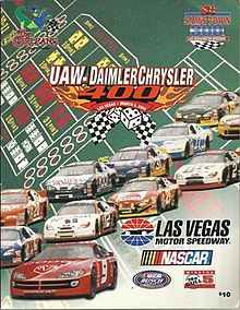 The 2001 UAW-DaimlerChrysler program cover.