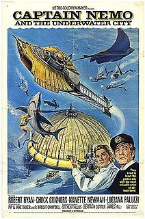 <i>Captain Nemo and the Underwater City</i> 1969 film by James Hill