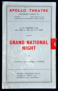 <i>Grand National Night</i> (play) 1945 play