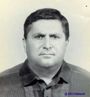 Guram Gabiskiria Georgian politician; mayor of Sukhumi