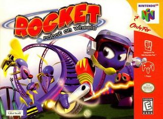 <i>Rocket: Robot on Wheels</i> Platform video game by Sucker Punch