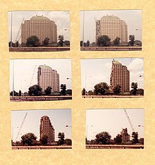 Photographs Taken at One-Week Intervals During Demolition of the Shamrock Hotel, August - September, 1987. ShamrockDest.jpg