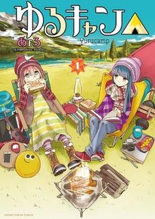 <i>Laid-Back Camp</i> Japanese manga and anime series