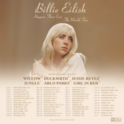 Billie Eilish - Bahagia Dari Sebelumnya, Tur Dunia.png
