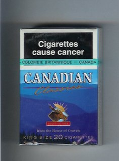 Canadian Classics Canadian cigarette brand